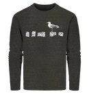 Möwe auf Buhne - Organic Sweatshirt