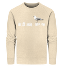Möwe auf Buhne - Organic Sweatshirt