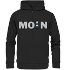 Moin Leuchtturm blau - Organic Zipper