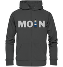 Moin Leuchtturm blau - Organic Zipper