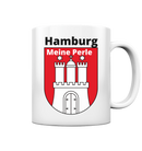Hamburg meine Perle - Tasse glossy